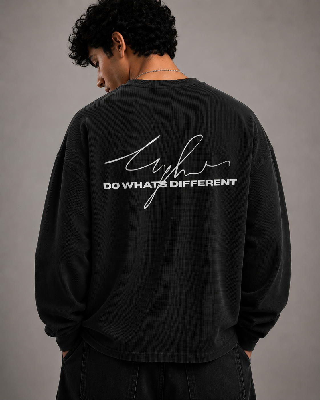 LUXVÓIRE Signature Waffle Tee