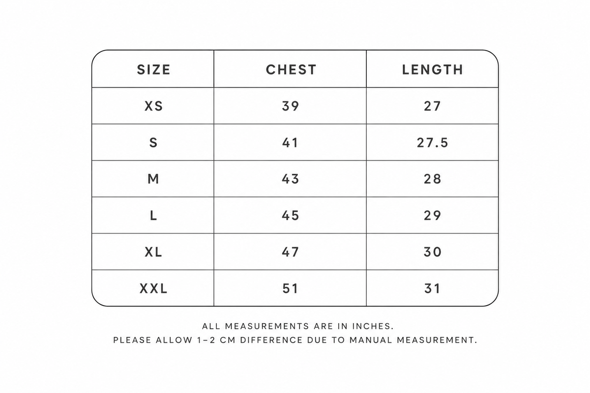 Size Guide