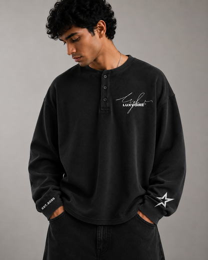 LUXVÓIRE Signature Waffle Tee