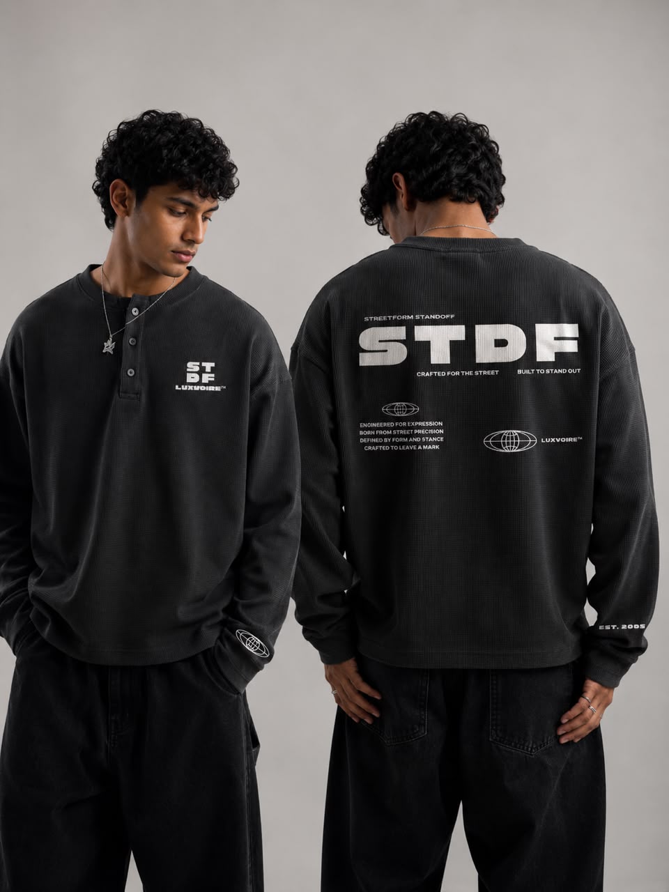 Global Standoff Waffle Tee